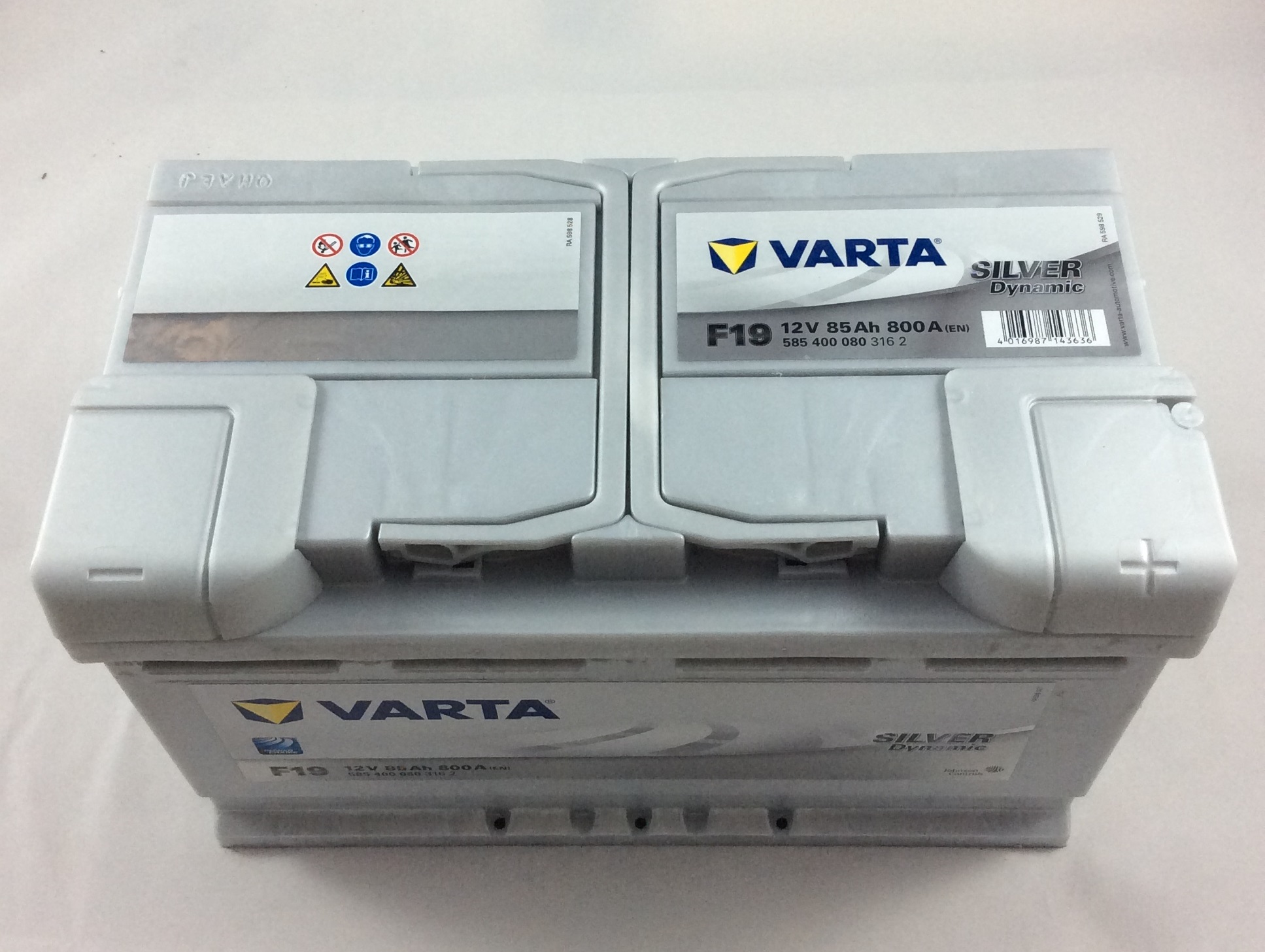 BATTERIA VARTA 12V 85AH 800A(EN) F19-