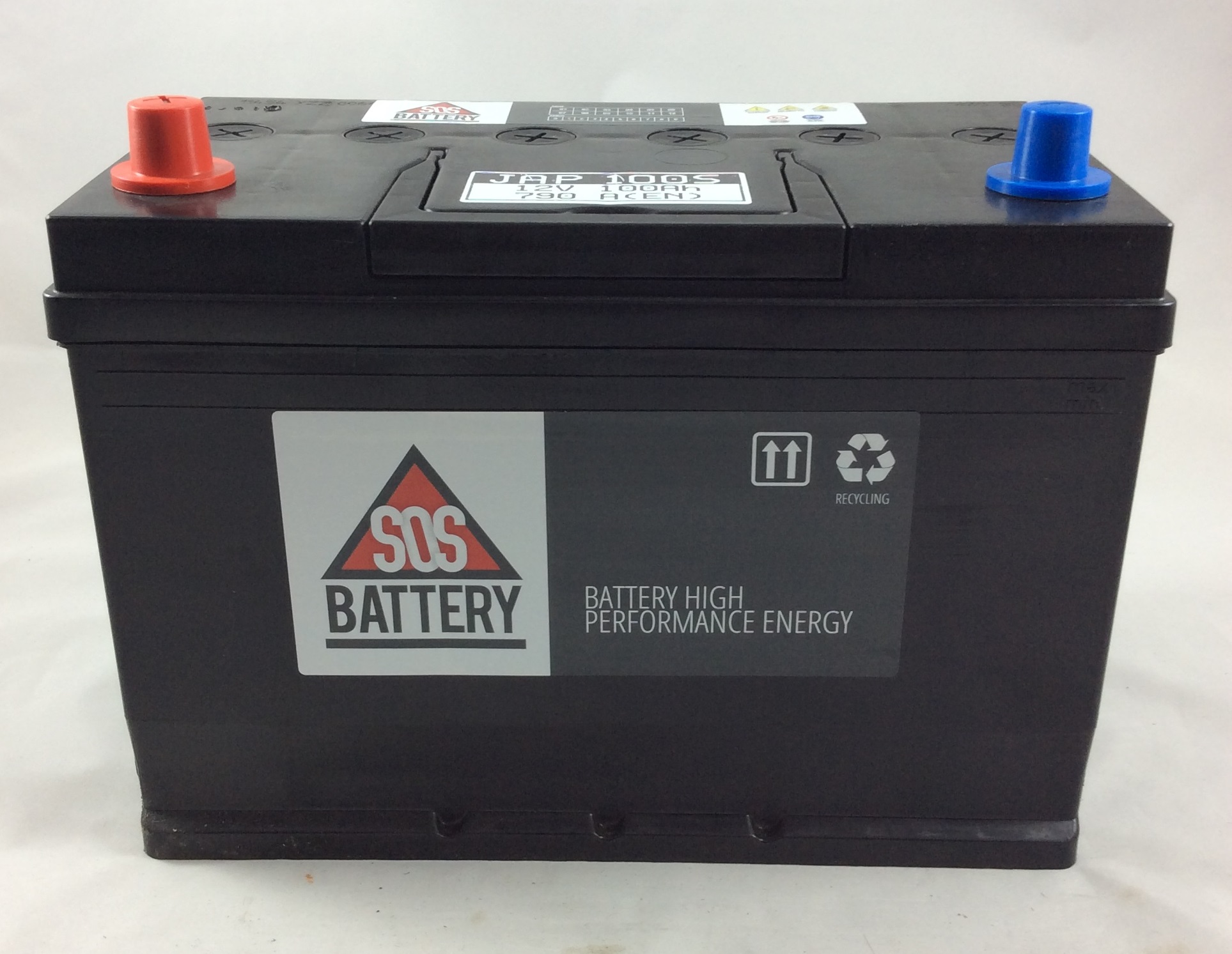 BATTERIA SOS BATTERY 12V 100AH 790A(EN) JAP100S