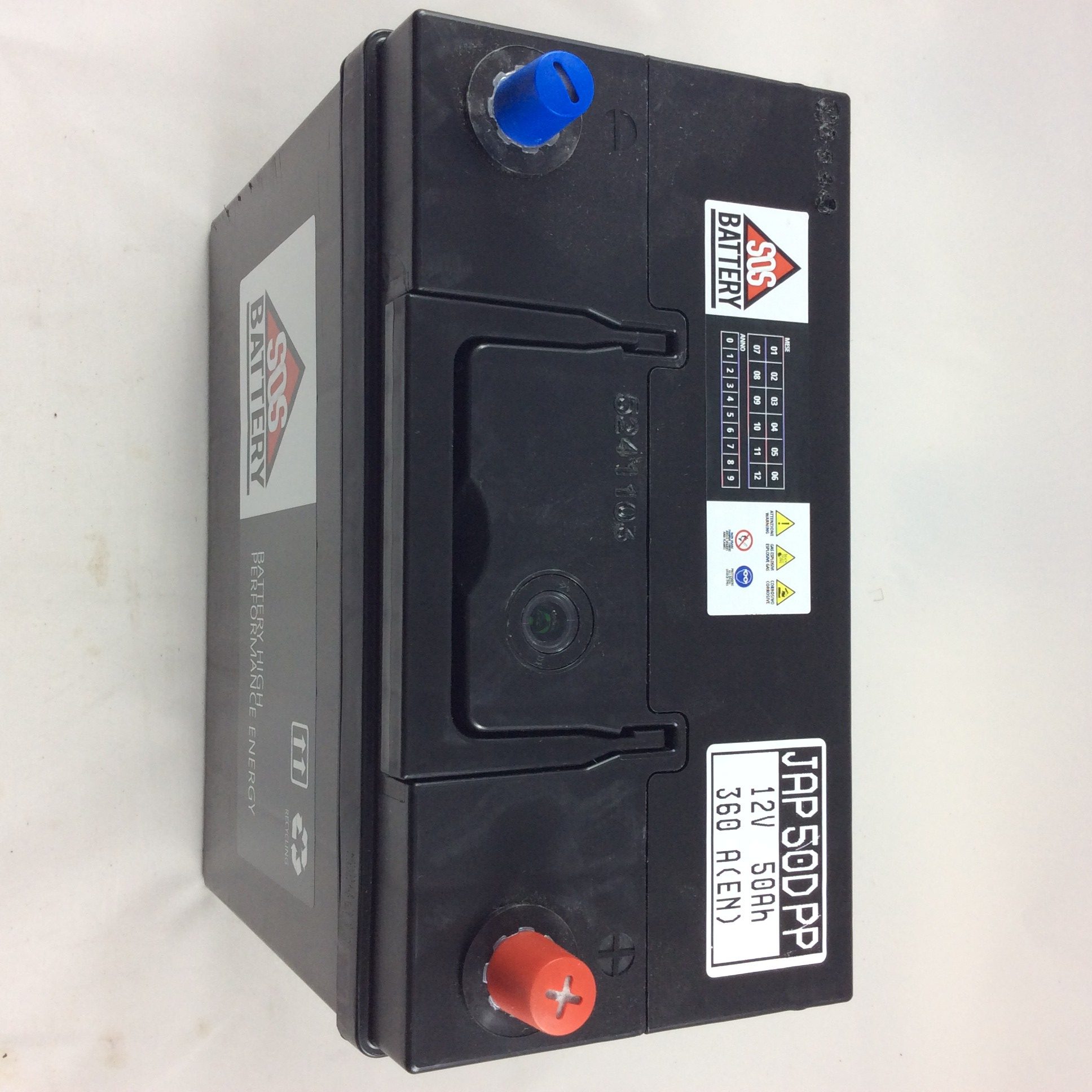 BATTERIA SOS BATTERY 12V 50AH 360A(EN) JAP50DPP