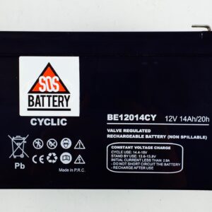 BATTERIA PER BICICLETTA ELETTRICA AGM 12V 14AH BE12014CY
