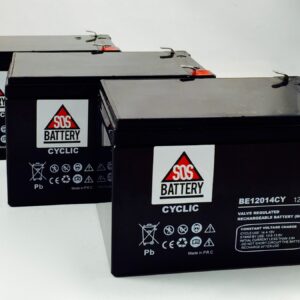 KIT 3 BATTERIE PER BICICLETTA ELETTRICA AGM 12V 14AH BE12014CY