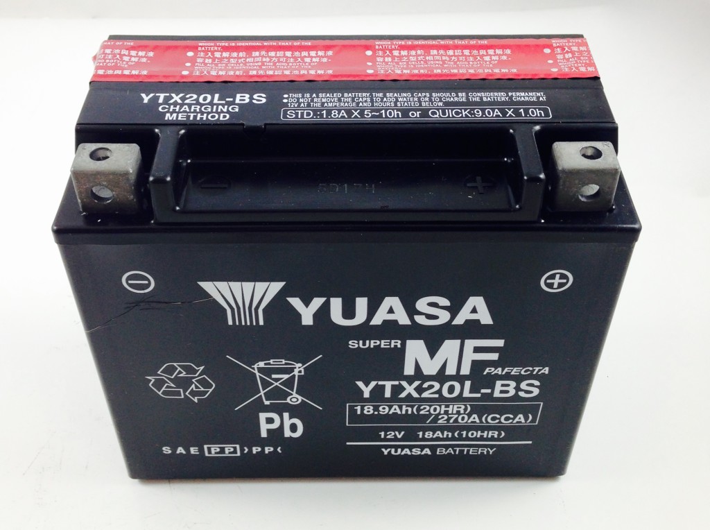 Аккумулятор yuasa ytx20l bs