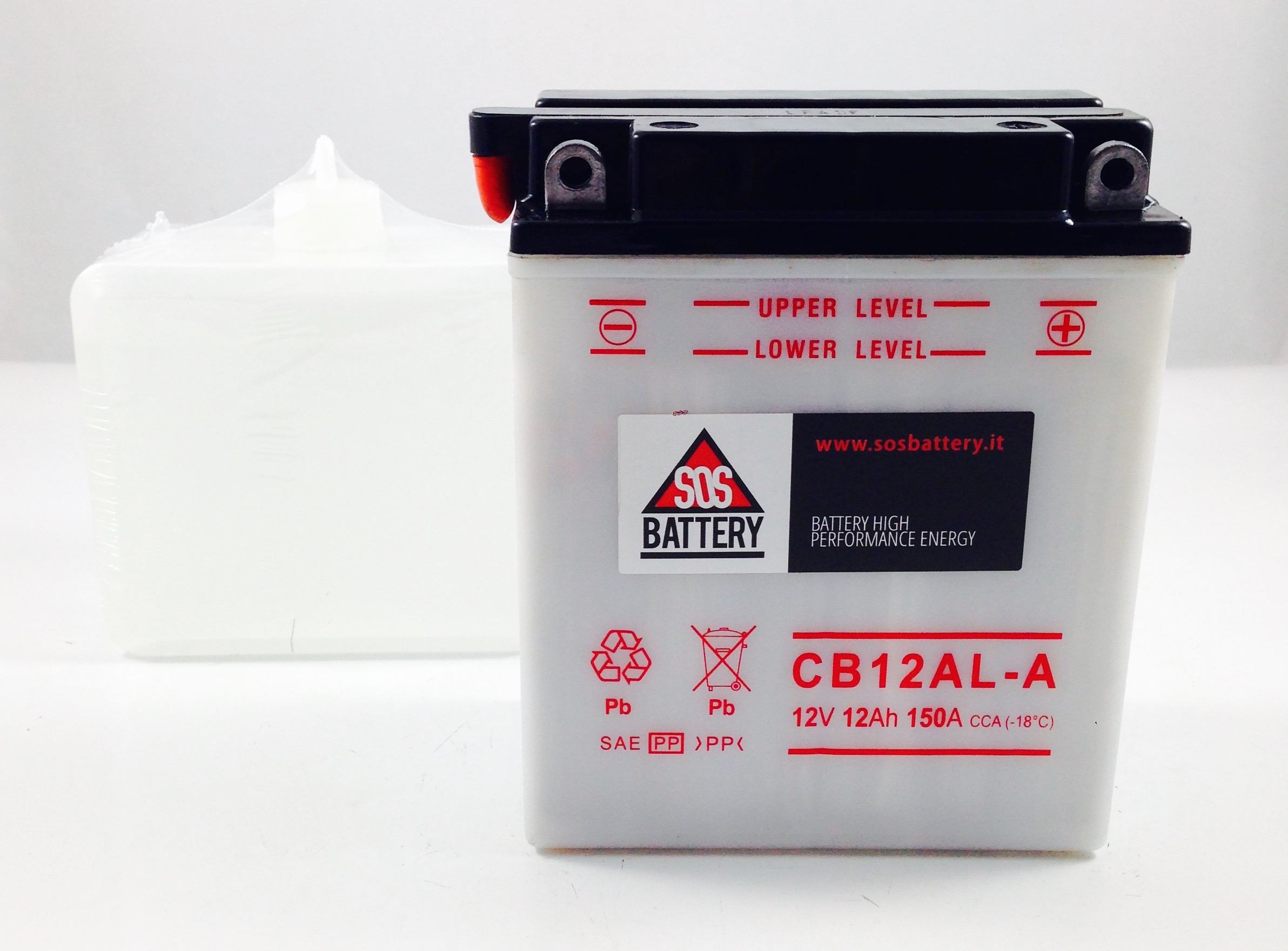 BATTERIA MOTO-SCOOTER SOS BATTERY 12V 12AH BM 215